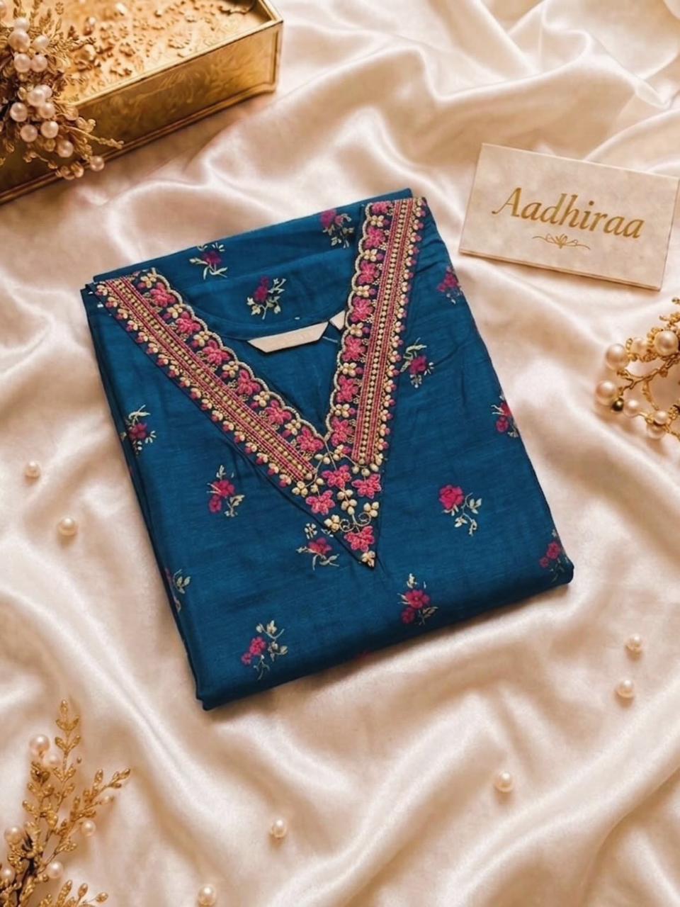 Sara_01 - V NECK KURTHI