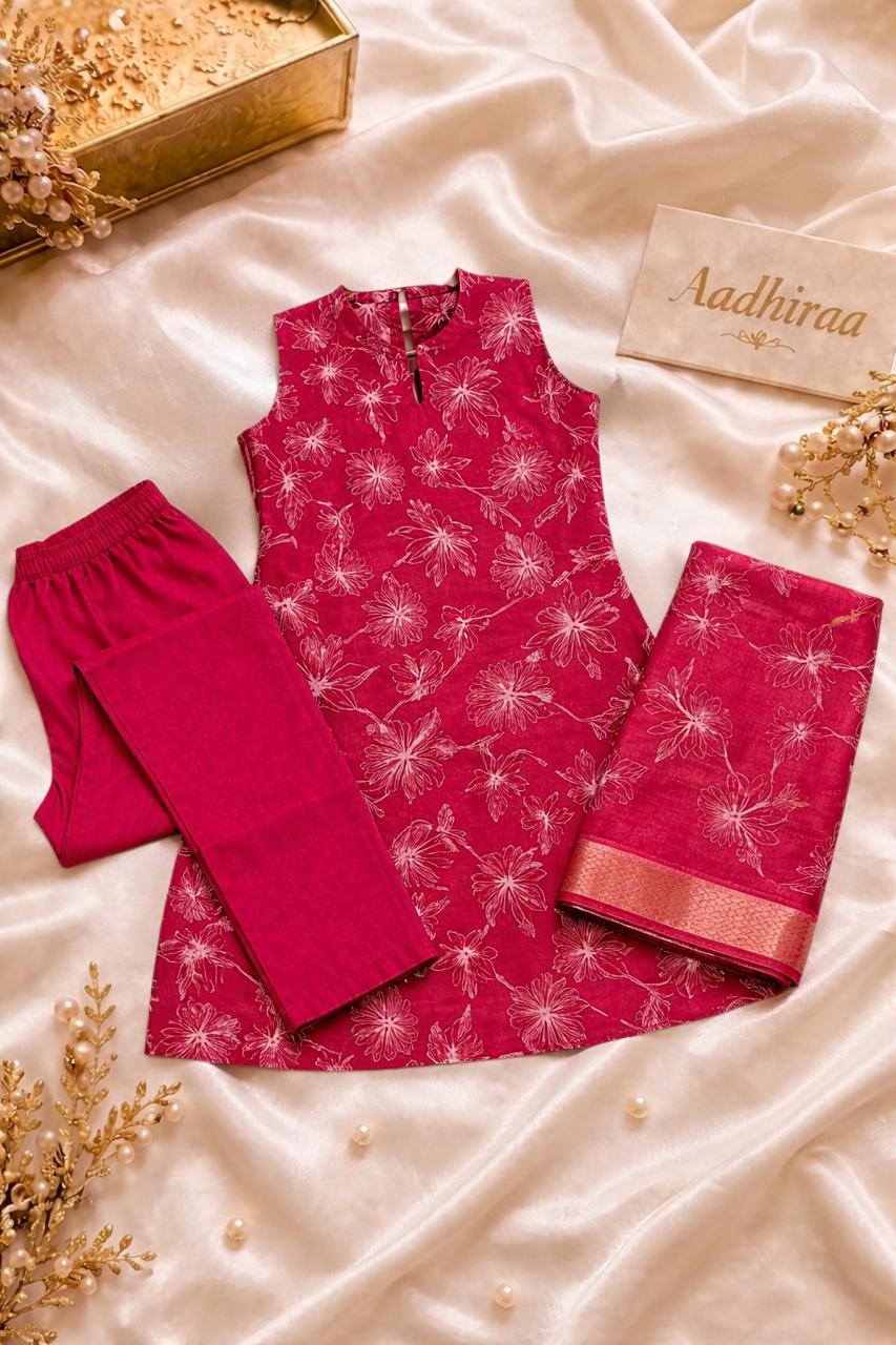 Nemii_02 - 3 PIECE KURTHI