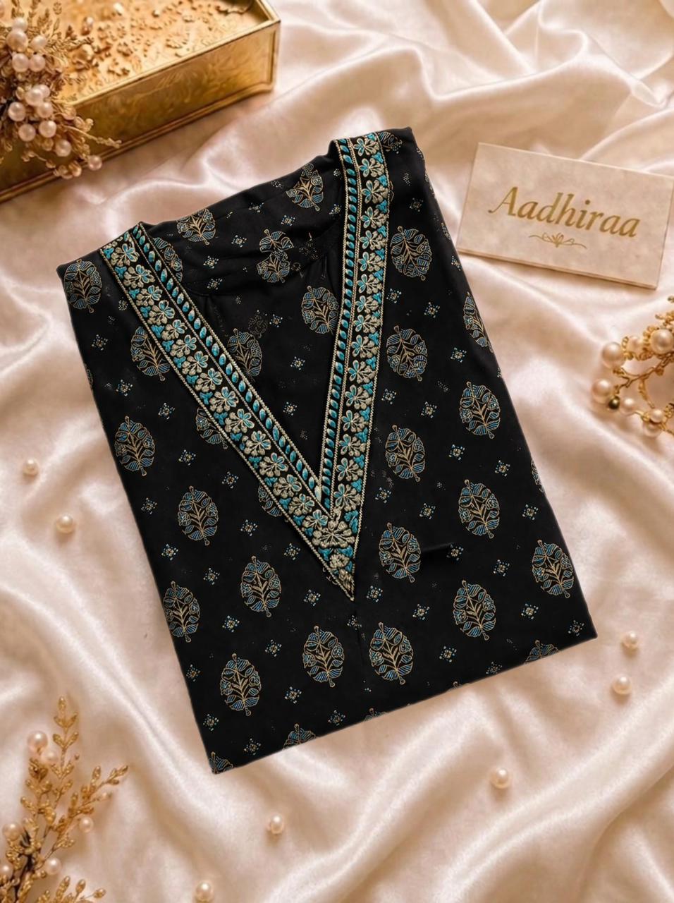 Sara_04 - V NECK KURTHI