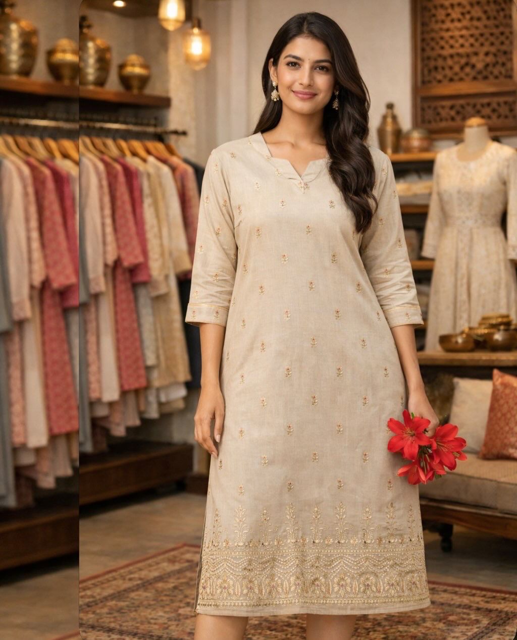 Dolly_01 - PREMIUM FESTIVE KURTHI