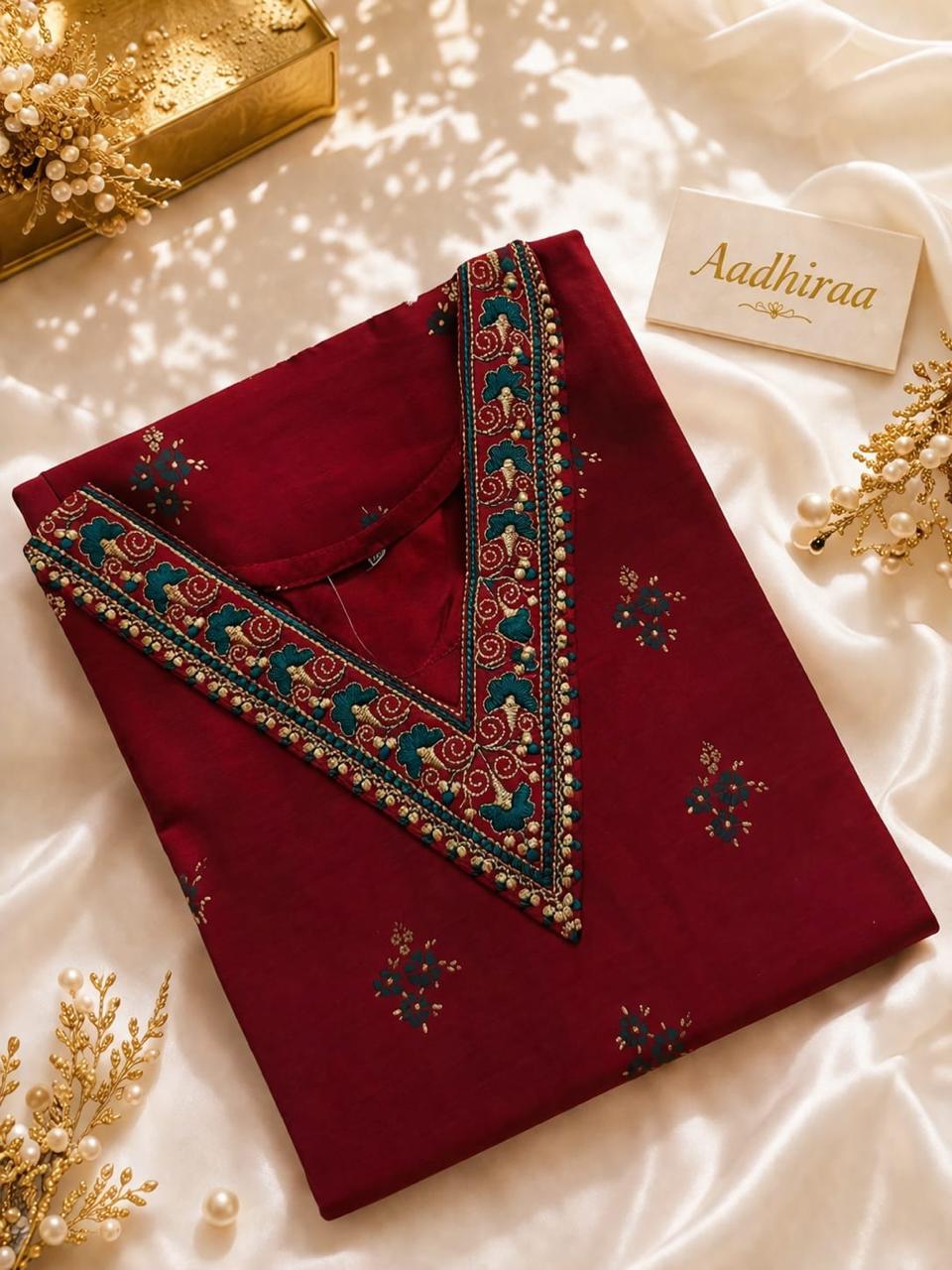 Sara_06 - V NECK KURTHI
